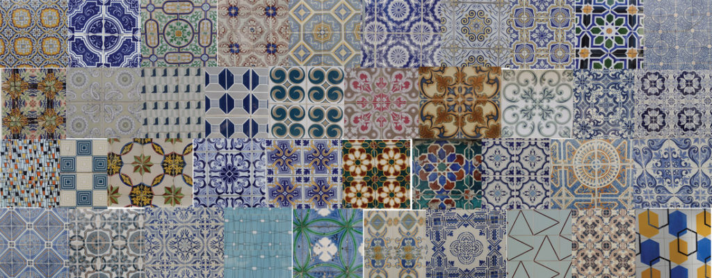 Wondering what to see in Aveiro? Keep an eye for Portuguese tiles like the ones pictured here.