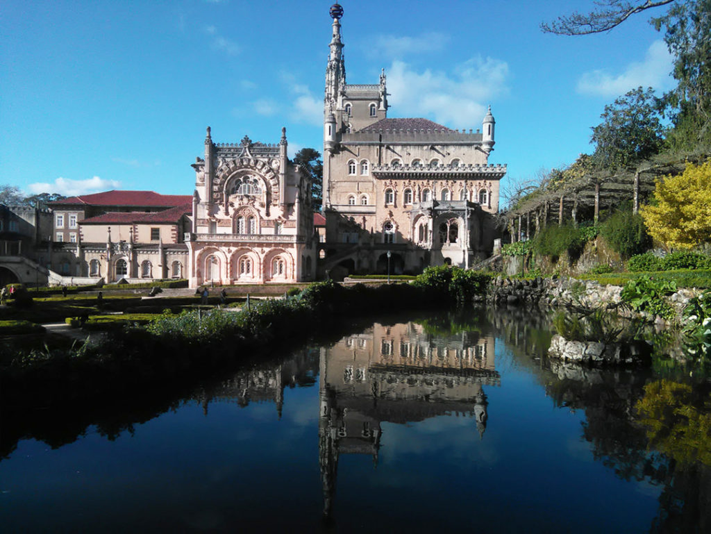 Reflection of the Bussaco Palace