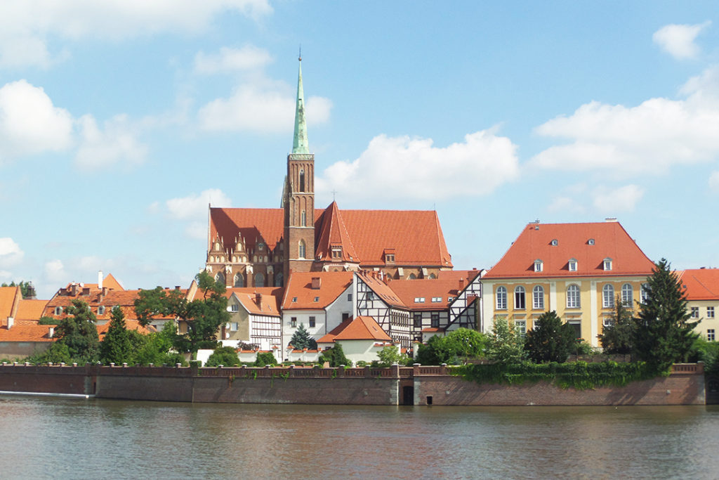 Wroclaw riverside