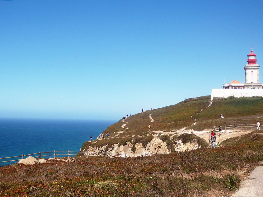 View of Cabo da Roca on our Sintra Road Trip