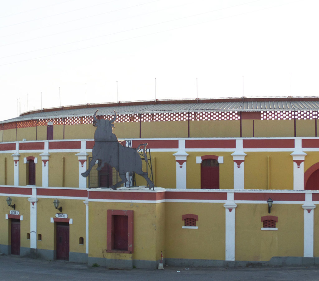 Bullfighting arena