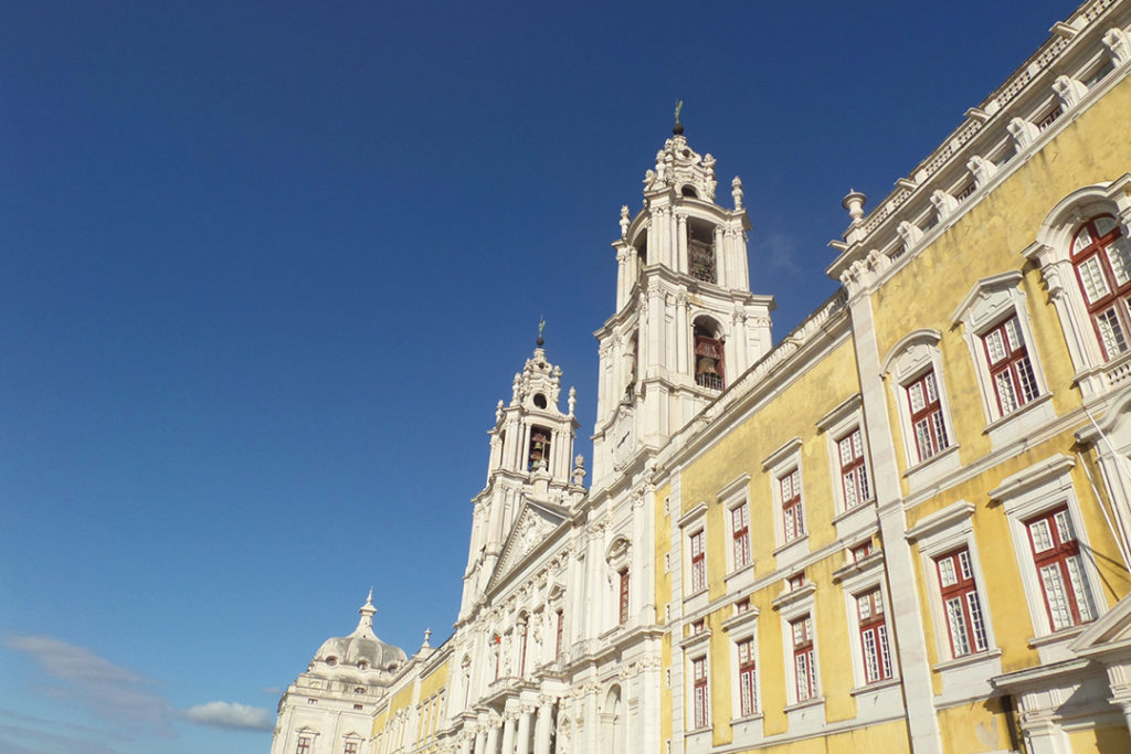 Front of the Mafra Palace