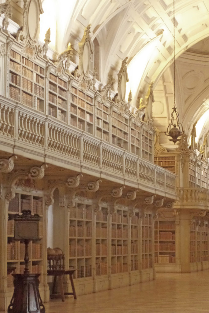 Library at the Mafra Palace