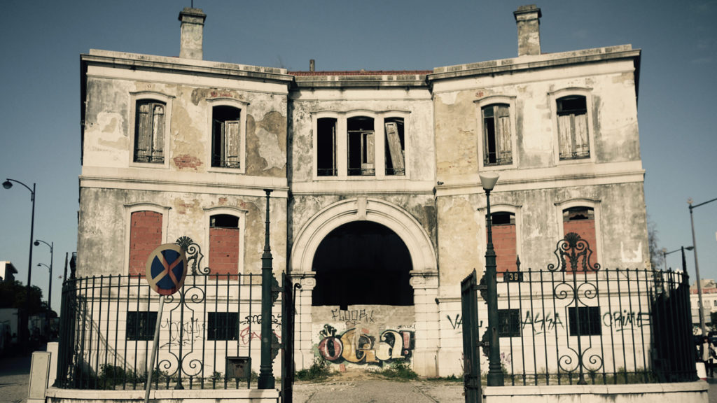 Lisbon abandoned building